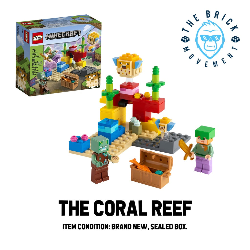 LEGO MINECRAFT 21164 The Coral Reef Set