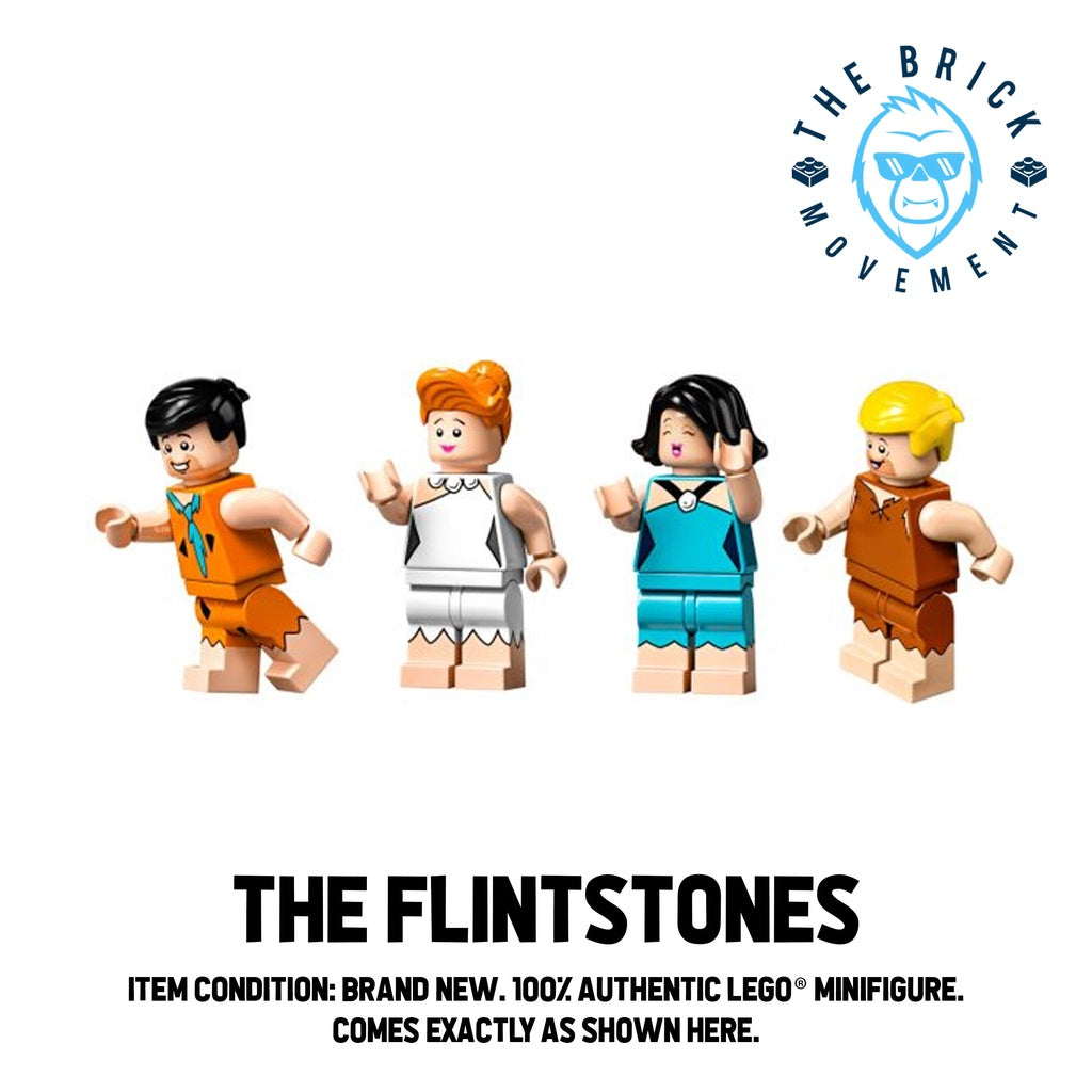 LEGO IDEAS The Flintstones Minifigure Lot