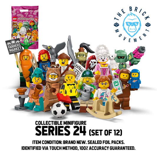 LEGO Collectible Minifigure Series 24: Set of 12 Minifigures