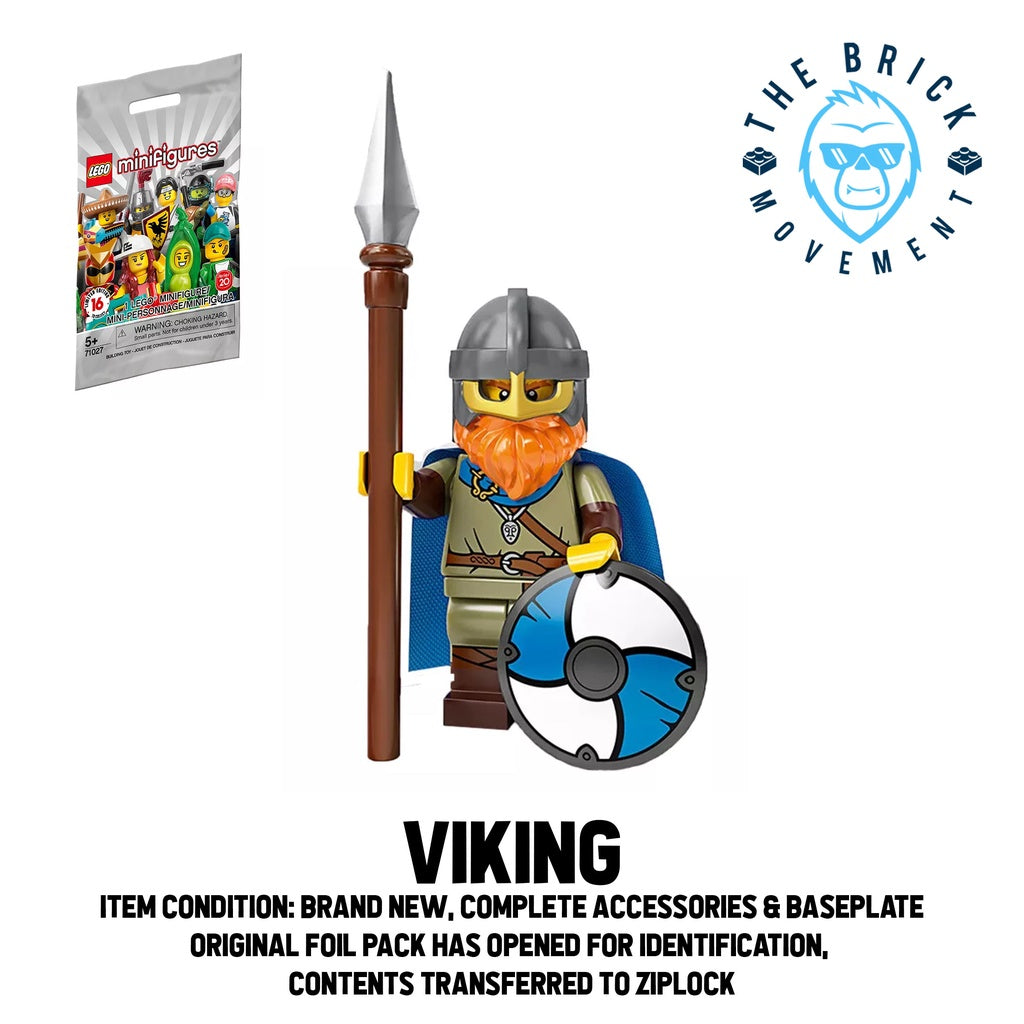 LEGO COLLECTIBLE MINIFIGURE SERIES 20: Viking Minifigure