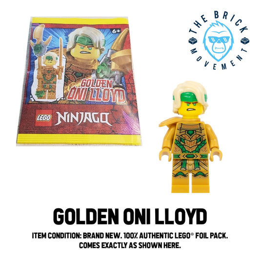 LEGO NINJAGO Golden Oni Lloyd Foil Pack