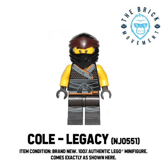 LEGO NINJAGO Cole (Legacy) Minifigure