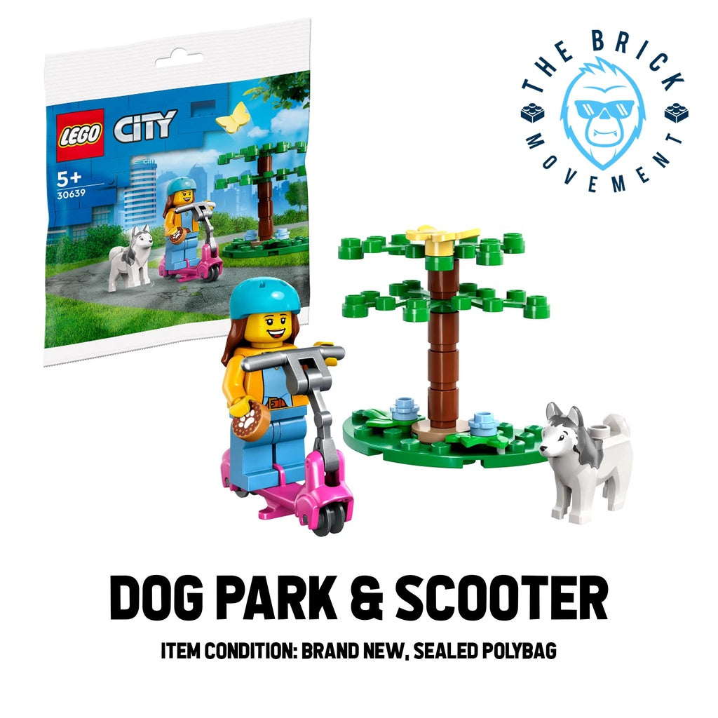 LEGO CITY Dog Park & Scooter Polybag