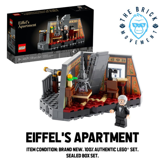 LEGO ICONS 40579 Eiffel's Apartment Set