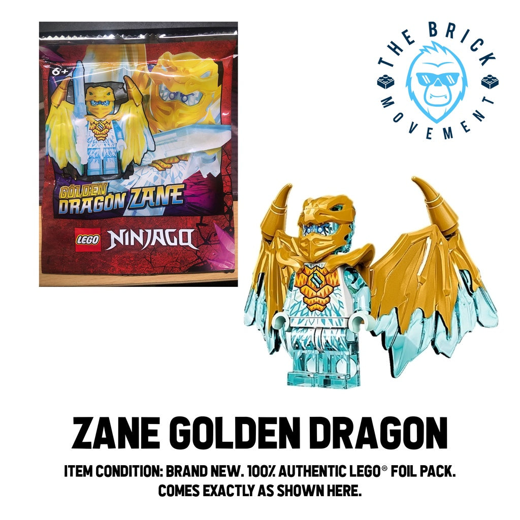 LEGO NINJAGO Zane Golden Dragon Foil Pack