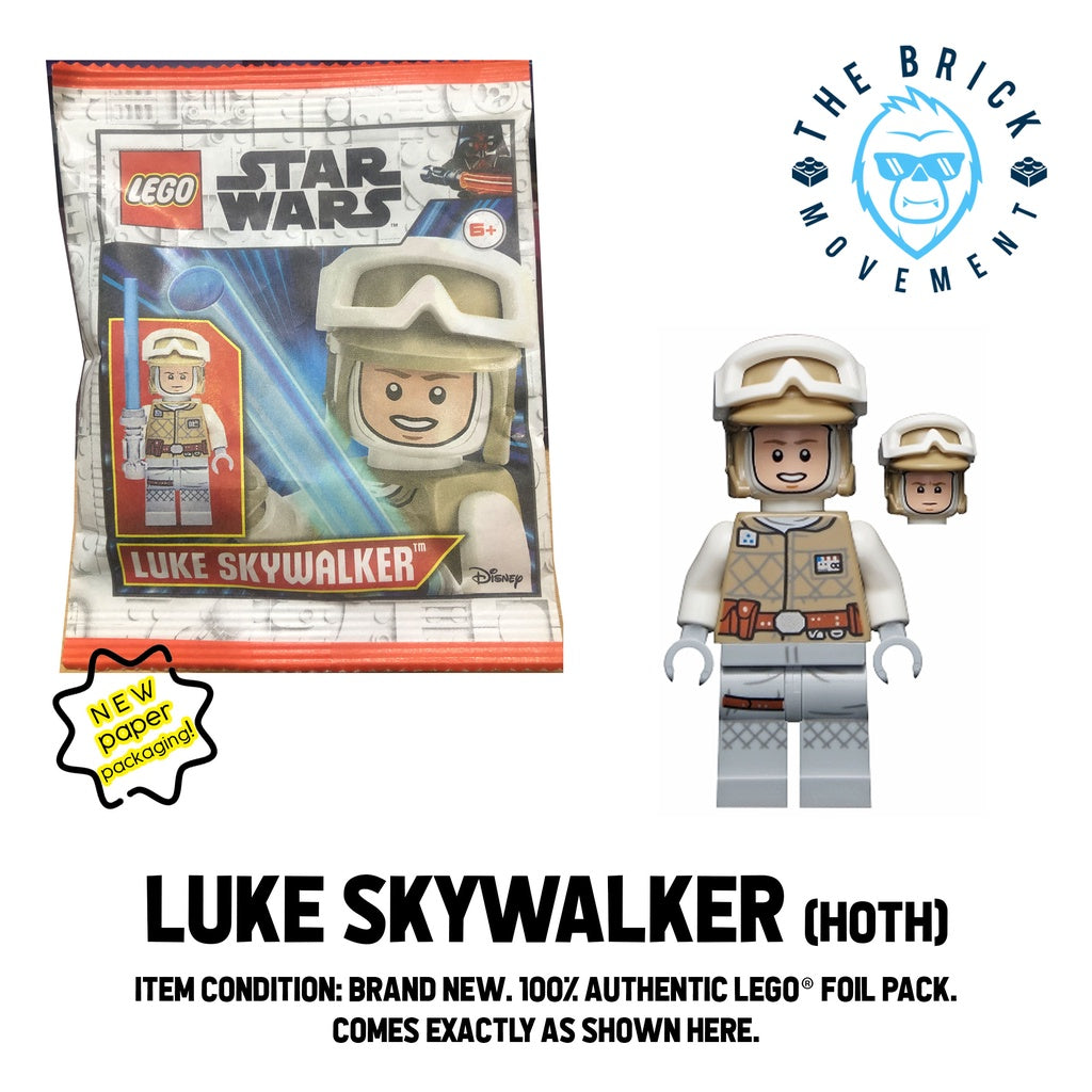 LEGO STAR WARS Luke Skywalker (Hoth) Foil Pack