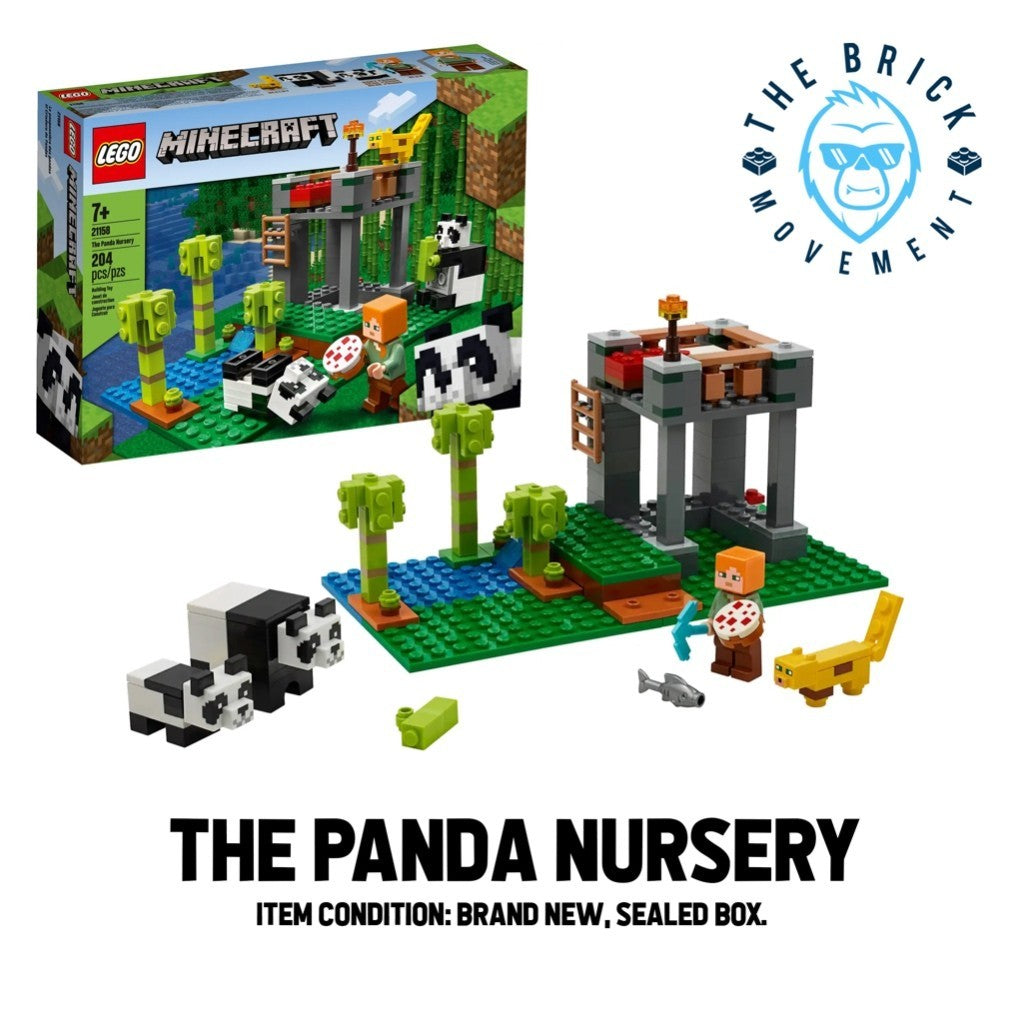 LEGO MINECRAFT 21158 The Panda Nursery Set