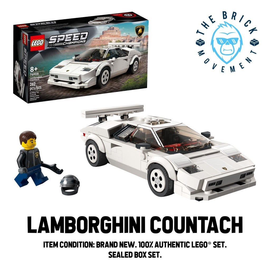 LEGO SPEED CHAMPIONS 76908 Lamborghini Countach Set